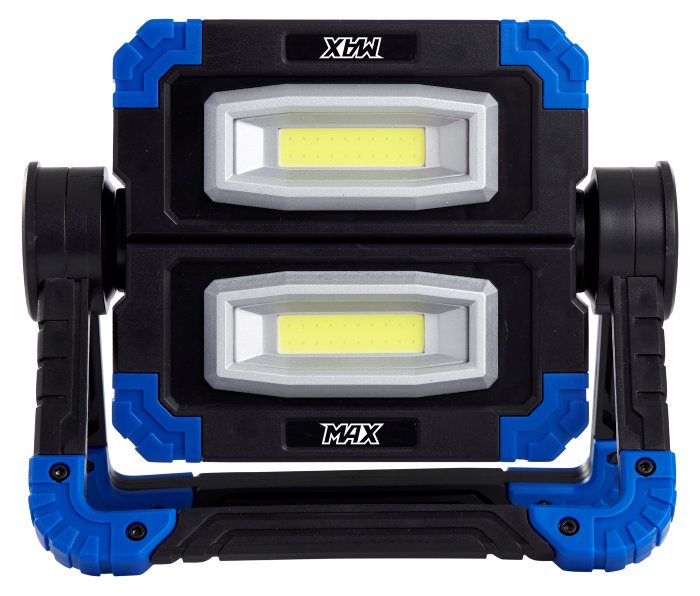 Arbeidslampe LED 2 x 5 W foldbar